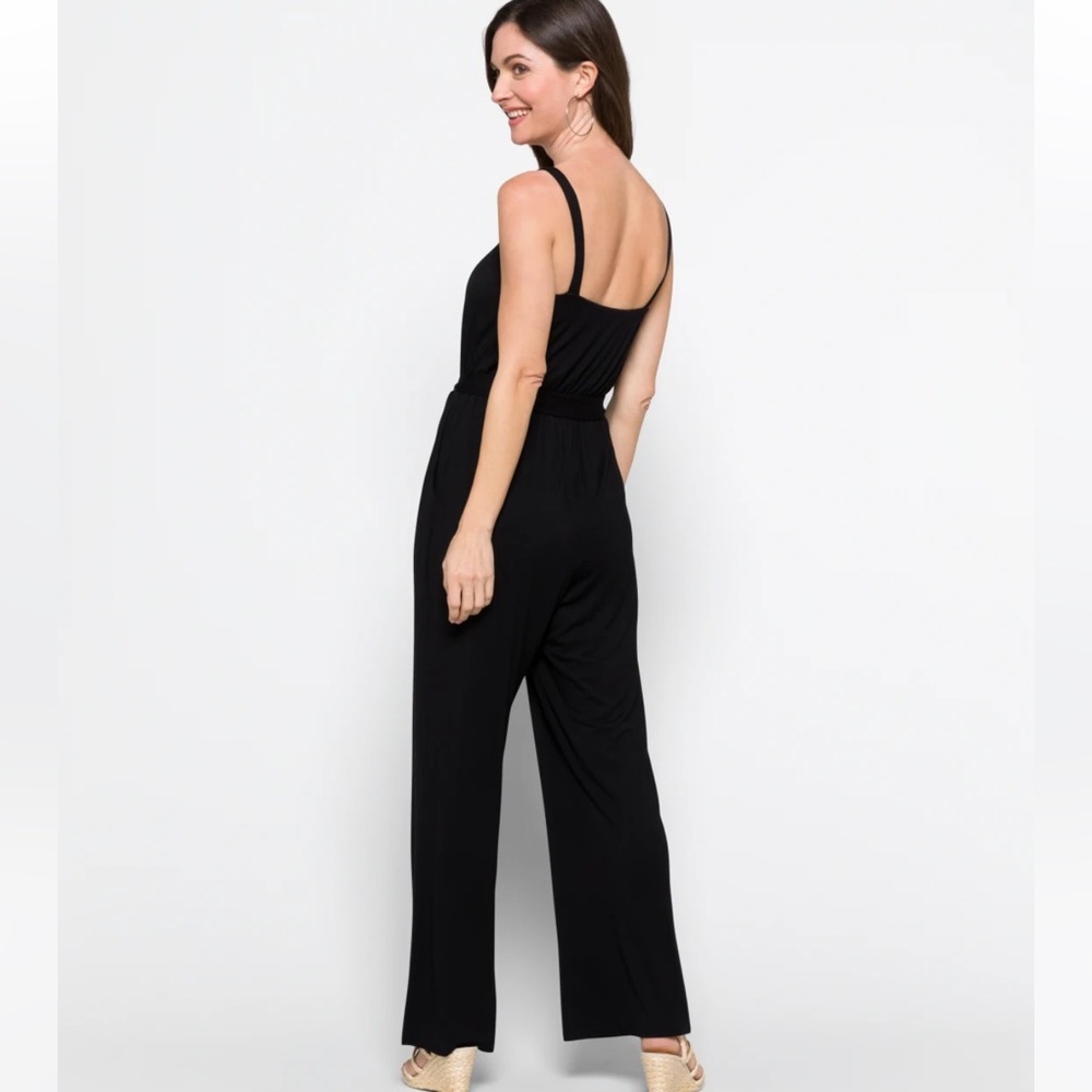 NWOT MARKET & SPRUCE
Florence Knit Jumpsuit black - Picture 2 of 14